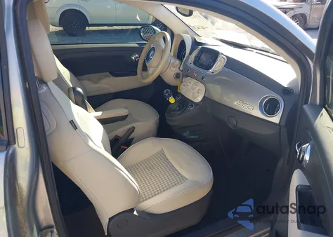 2017 Fiat 500 Pop from USA, damaged, VIN 3C3CFFKR7HT553872